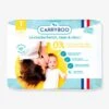 27 Couches Dermo-sensitives T1 (2-5 Kg) CARRYBOO Blanc - Carryboo