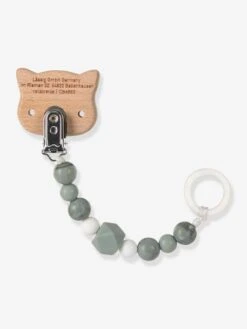 Attache-sucette LÄSSIG Little Chums Gris/chat - Lassig -Bébé Confort Promos Boutique attache sucette lassig little chums 4