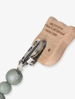 Attache-sucette LÄSSIG Little Chums Gris/chat - Lassig -Bébé Confort Promos Boutique attache sucette lassig little chums 5