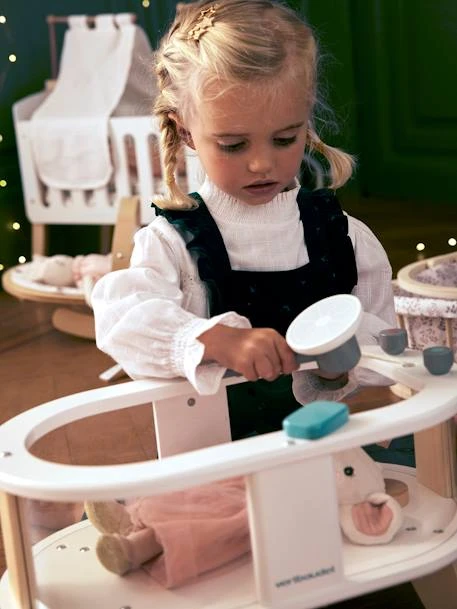 Baignoire Poupon Plexi/bois FSC® Blanc - Vertbaudet 4 Baignoire Poupon Plexi/bois FSC® Blanc - Vertbaudet – Image 4