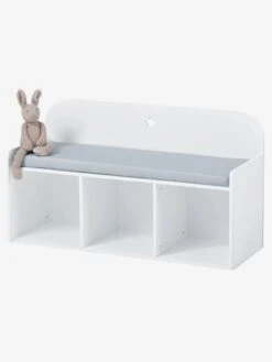 Banquette LIGNE SIRIUS Blanc/gris - Vertbaudet