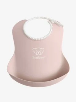 Bavoir Avec Récupérateur BABYBJORN Rose Pastel - Baby Bjorn -Bébé Confort Promos Boutique bavoir avec recuperateur babybjorn 3