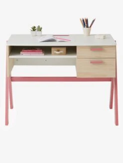 Bureau Enfant Coloriage Rose - Vertbaudet -Bébé Confort Promos Boutique bureau enfant coloriage 2