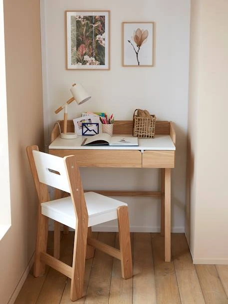 Bureau Enfant Vintage Blanc - Vertbaudet 4 Bureau Enfant Vintage Blanc - Vertbaudet – Image 4