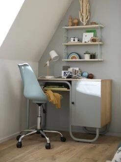 Bureau Enfant Vintage OXFORD Bleu - Vertbaudet -Bébé Confort Promos Boutique bureau enfant vintage oxford 5