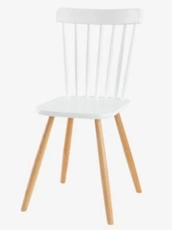 Bébé Confort Promos Boutique 20 Chaise Enfant Basic, Assise H 45 Cm Blanc/bois - Vertbaudet
