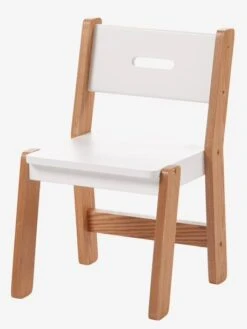 Bébé Confort Promos Boutique 32 Chaise Maternelle, Assise 30 Cm LIGNE ARCHITEKT Blanc/bois - Vertbaudet