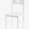 Chaise Maternelle, Assise H. 30 Cm LIGNE SIRIUS Blanc - Vertbaudet