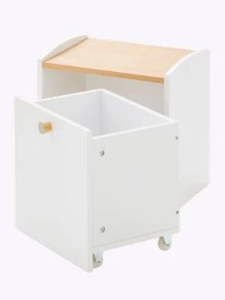 Chevet Avec Bac à Roulettes LIGNE CONFETTI Blanc - Vertbaudet -Bébé Confort Promos Boutique chevet avec bac a roulettes ligne confetti 5