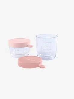Coffret De 2 Pots De Conservation En Verre BEABA Airy Green/ Light Mist - Beaba 6 Coffret De 2 Pots De Conservation En Verre BEABA Airy Green/ Light Mist - Beaba -Bébé Confort Promos Boutique coffret de 2 pots de conservation en verre beaba 2