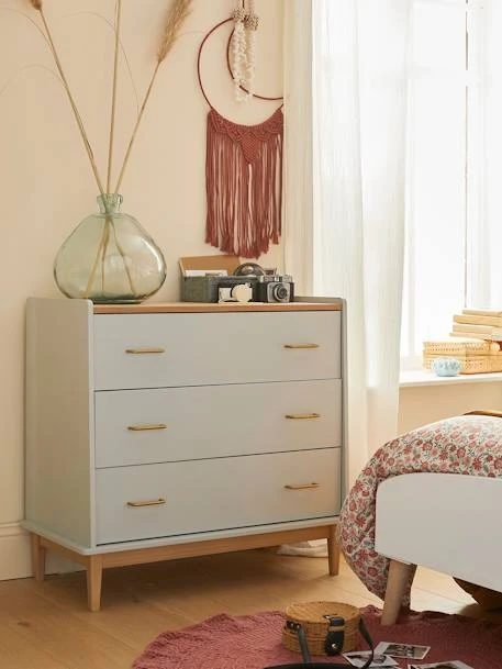 Commode Prof. 42 Cm LIGNE SIXTIES Vert D'eau - Vertbaudet 3 Commode Prof. 42 Cm LIGNE SIXTIES Vert D'eau - Vertbaudet – Image 3