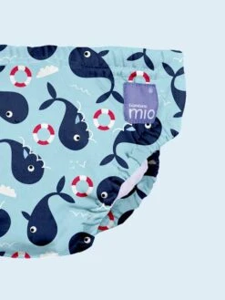 Couche De Bain Lavable 1-2 Ans (9-12 Kg) BAMBINO MIO Baie Des Baleines - Bambino Mio -Bébé Confort Promos Boutique couche de bain lavable 1 2 ans 9 12 kg bambino mio 3