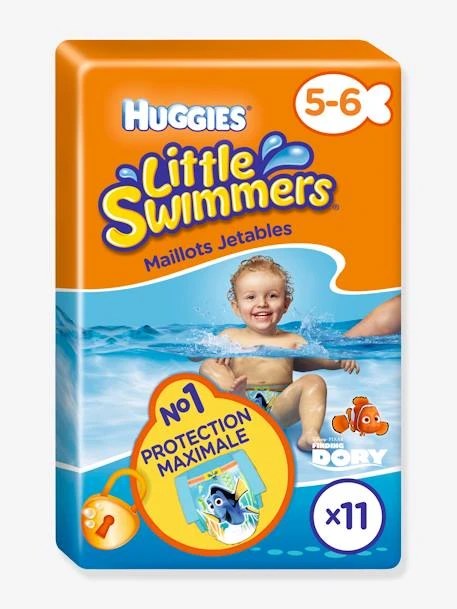 Couche De Piscine Jetable HUGGIES Little Swimmers, Taille 5-6, Lot De 11 Dory - Little Swimmers 2 Couche De Piscine Jetable HUGGIES Little Swimmers, Taille 5-6, Lot De 11 Dory - Little Swimmers – Image 2