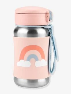 Gourde Acier Avec Paille SKIP HOP Whimz Rose/arc En Ciel - Skip Hop -Bébé Confort Promos Boutique gourde acier avec paille skip hop whimz 3