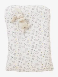 Housse De Matelas à Langer En Coton Ivoire Imprimé - Vertbaudet -Bébé Confort Promos Boutique housse de matelas a langer en coton 4