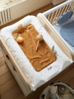 Housse De Matelas à Langer LOVELY FARM écru - Vertbaudet -Bébé Confort Promos Boutique housse de matelas a langer lovely farm 4