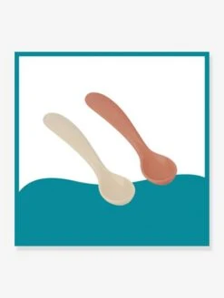 Kit Repas Silicone BABYMOOV Grow’Isy Vert/terracotta - Babymoov -Bébé Confort Promos Boutique kit repas silicone babymoov growisy 4