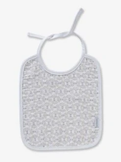 Les 3 Bavoirs à Liens En Gaze De Coton Blanc/gris - Vertbaudet -Bébé Confort Promos Boutique les 3 bavoirs a liens en gaze de coton 2