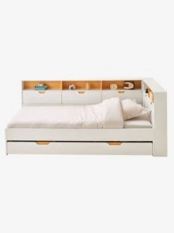 Lit Enfant Multi Rangements TRÉSOR Blanc - Vertbaudet -Bébé Confort Promos Boutique lit enfant multi rangements tresor 3