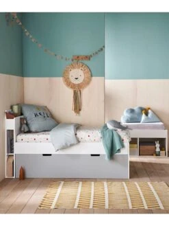 Lit évolutif LIGNE PASSE-PASSE Blanc - Vertbaudet -Bébé Confort Promos Boutique lit evolutif ligne passe passe 4