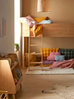 Lit Mi-hauteur LIGNE CONFETTI NATURE Marron - Vertbaudet 11 Lit Mi-hauteur LIGNE CONFETTI NATURE Marron - Vertbaudet -Bébé Confort Promos Boutique lit mi hauteur ligne confetti nature 5