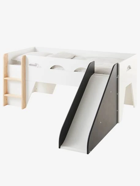 Lit Toboggan Zioup Blanc - Vertbaudet 1 Lit Toboggan Zioup Blanc - Vertbaudet