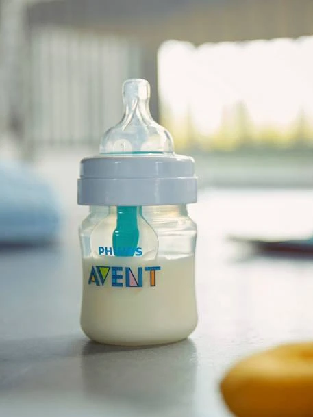 Lot De 2 Biberons 125 Ml Philips AVENT Anti-colic Avec Valve AirFree Transparent - Philips Avent 2 Lot De 2 Biberons 125 Ml Philips AVENT Anti-colic Avec Valve AirFree Transparent - Philips Avent – Image 2
