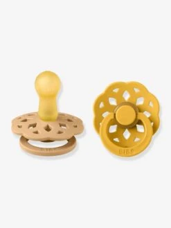 Lot De 2 Sucettes-tétines BIBS Bohème, Taille 2 De 6 à 18 Mois Sable + Miel - Bibs -Bébé Confort Promos Boutique lot de 2 sucettes tetines bibs boheme taille 2 de 6 a 18 mois 3