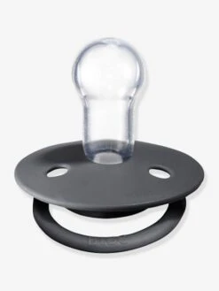 Lot De 2 Sucettes-tétines BIBS De Lux En Silicone Gris Fer + Bleu Layette - Bibs -Bébé Confort Promos Boutique lot de 2 sucettes tetines bibs de lux en silicone 4