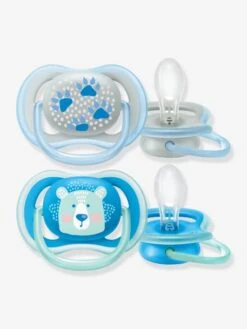 Lot De 2 Sucettes Ultra Air Animals 2e âge Philips AVENT Pingouin + éléphant - Philips Avent -Bébé Confort Promos Boutique lot de 2 sucettes ultra air animals 2e age philips avent 4