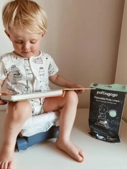 Lot De 20 Sacs Jetables Pour Pot D’hygiène Pliable POTTIAGOGO Blanc - Pottiagogo -Bébé Confort Promos Boutique lot de 20 sacs jetables pour pot dhygiene pliable pottiagogo 2