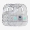 Lot De 3 Bavoirs Plastifiés Avec Récupérateur Assortis Ours - Vertbaudet