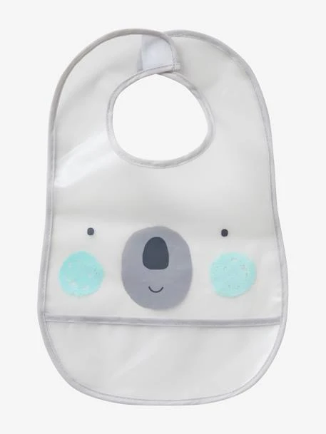 Lot De 3 Bavoirs Plastifiés Avec Récupérateur Assortis Ours - Vertbaudet 3 Lot De 3 Bavoirs Plastifiés Avec Récupérateur Assortis Ours - Vertbaudet – Image 3