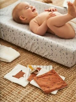 Lot De 6 Lingettes Lavables Lot Renard - Vertbaudet -Bébé Confort Promos Boutique lot de 6 lingettes lavables 3