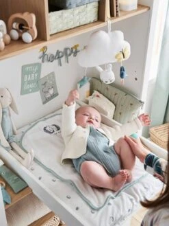 Matelas à Langer Bio Collection LOVELY NATURE Avec Housse + 2 Tapis Blanc/vert - Vertbaudet -Bébé Confort Promos Boutique matelas a langer bio collection lovely nature avec housse 2 tapis 2