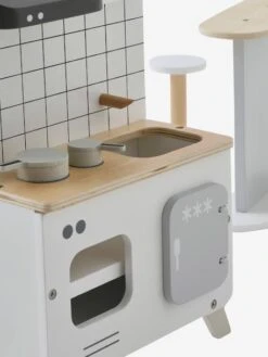 Mobilier De Cuisine Pour Poupée Mannequin En Bois FSC® Blanc - Vertbaudet -Bébé Confort Promos Boutique mobilier de cuisine pour poupee mannequin en bois fsc 4