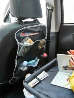 Organisateur De Voiture Gris Clair - Vertbaudet -Bébé Confort Promos Boutique organisateur de voiture 4