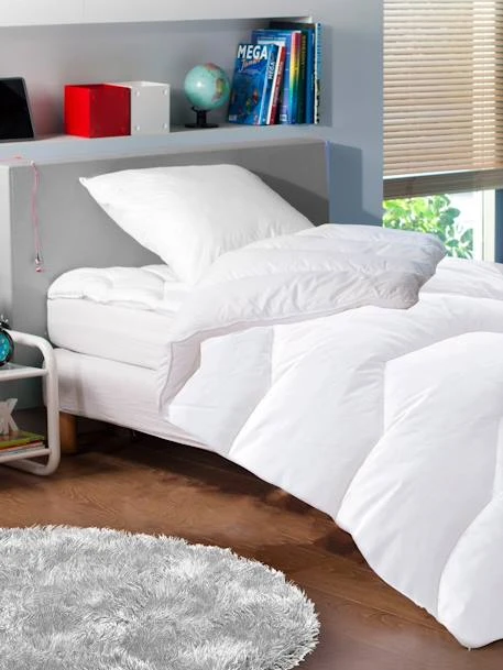 Pack Couette Tempérée + Oreiller Moelleux Coton Antiacarien Et Antibactérien DODO Blanc - Dodo 2 Pack Couette Tempérée + Oreiller Moelleux Coton Antiacarien Et Antibactérien DODO Blanc - Dodo – Image 2