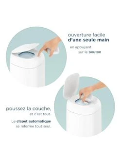 Poubelle à Couches Dress Up ANGELCARE Blanc - Angelcare -Bébé Confort Promos Boutique poubelle a couches dress up angelcare 4