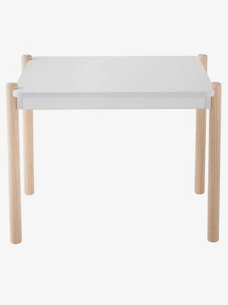 Table De Jeu LIGNE WOODY Blanc - Bois - Vertbaudet 2 Table De Jeu LIGNE WOODY Blanc - Bois - Vertbaudet – Image 2