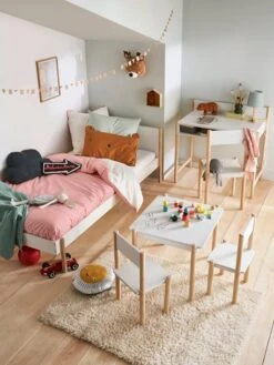 Table De Jeu LIGNE WOODY Blanc - Bois - Vertbaudet 6 Table De Jeu LIGNE WOODY Blanc - Bois - Vertbaudet -Bébé Confort Promos Boutique table de jeu ligne woody 2