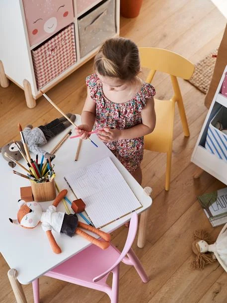 Table De Jeu LIGNE WOODY Blanc - Bois - Vertbaudet 4 Table De Jeu LIGNE WOODY Blanc - Bois - Vertbaudet – Image 4