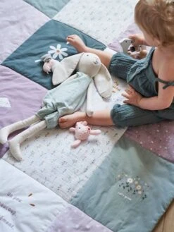 Tapis De Sol Patchwork DOUCE PROVENCE Parme / Multicolore - Vertbaudet 8 Tapis De Sol Patchwork DOUCE PROVENCE Parme / Multicolore - Vertbaudet -Bébé Confort Promos Boutique tapis de sol patchwork douce provence 2