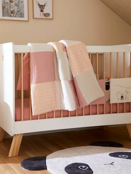 Tapis De Sol Patchwork GIRLY VICHY Rose / Multicolore - Vertbaudet 2 Tapis De Sol Patchwork GIRLY VICHY Rose / Multicolore - Vertbaudet – Image 2