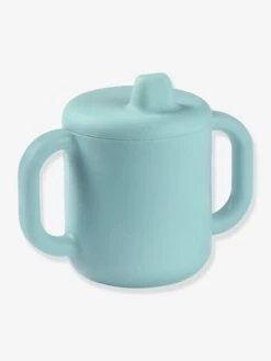 Tasse D'apprentissage BEABA En Silicone Bleu - Beaba -Bébé Confort Promos Boutique tasse dapprentissage beaba en silicone 2