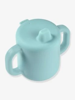 Tasse D'apprentissage BEABA En Silicone Bleu - Beaba -Bébé Confort Promos Boutique tasse dapprentissage beaba en silicone 3
